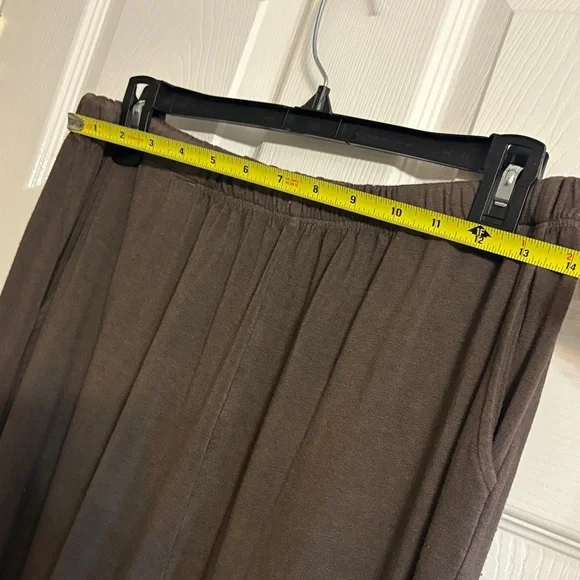 Bryn Walker Brown Relaxed Fit Pants with pockets Sz M - Picture 8 of 10